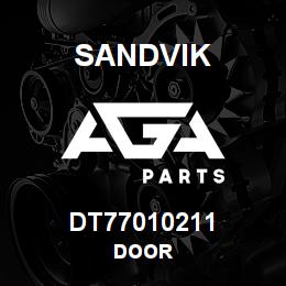 DT77010211 Sandvik DOOR | AGA Parts