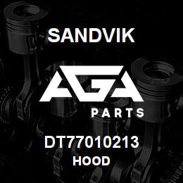DT77010213 Sandvik HOOD | AGA Parts