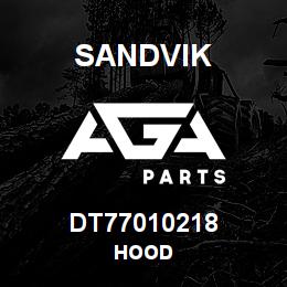 DT77010218 Sandvik HOOD | AGA Parts