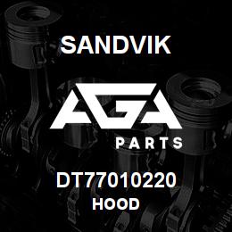 DT77010220 Sandvik HOOD | AGA Parts