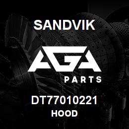 DT77010221 Sandvik HOOD | AGA Parts
