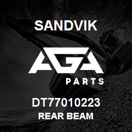 DT77010223 Sandvik REAR BEAM | AGA Parts