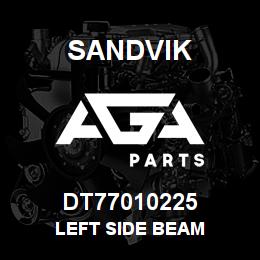 DT77010225 Sandvik LEFT SIDE BEAM | AGA Parts