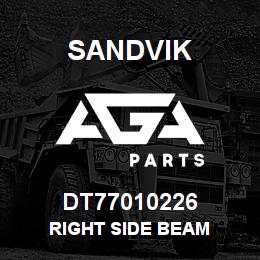 DT77010226 Sandvik RIGHT SIDE BEAM | AGA Parts