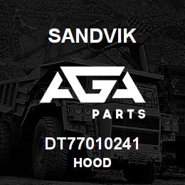 DT77010241 Sandvik HOOD | AGA Parts