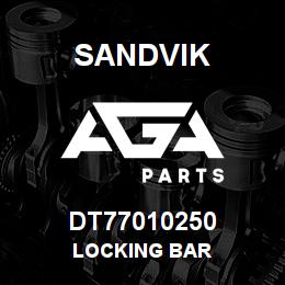 DT77010250 Sandvik LOCKING BAR | AGA Parts