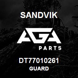 DT77010261 Sandvik GUARD | AGA Parts