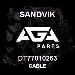 DT77010263 Sandvik CABLE | AGA Parts