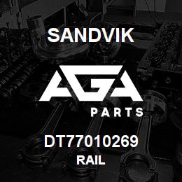 DT77010269 Sandvik RAIL | AGA Parts