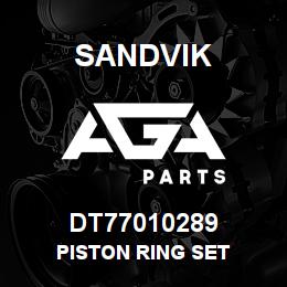 DT77010289 Sandvik PISTON RING SET | AGA Parts