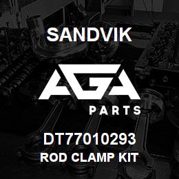 DT77010293 Sandvik ROD CLAMP KIT | AGA Parts