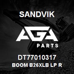 DT77010317 Sandvik BOOM B26XLB LP R | AGA Parts