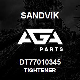 DT77010345 Sandvik TIGHTENER | AGA Parts