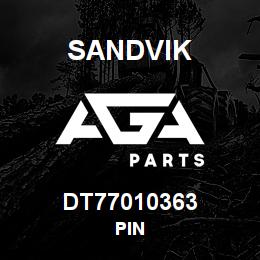 DT77010363 Sandvik PIN | AGA Parts