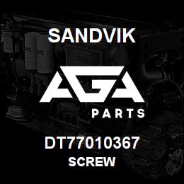 DT77010367 Sandvik SCREW | AGA Parts