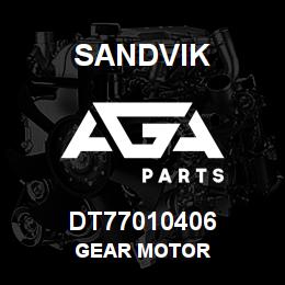 DT77010406 Sandvik GEAR MOTOR | AGA Parts