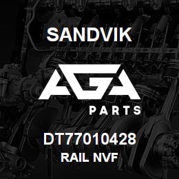 DT77010428 Sandvik RAIL NVF | AGA Parts