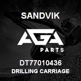 DT77010436 Sandvik DRILLING CARRIAGE | AGA Parts