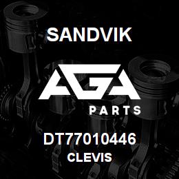 DT77010446 Sandvik CLEVIS | AGA Parts