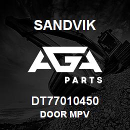 DT77010450 Sandvik DOOR MPV | AGA Parts