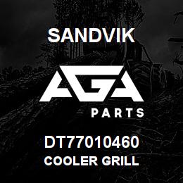 DT77010460 Sandvik COOLER GRILL | AGA Parts
