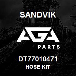 DT77010471 Sandvik HOSE KIT | AGA Parts
