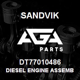 DT77010486 Sandvik DIESEL ENGINE ASSEMBLY | AGA Parts