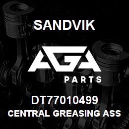 DT77010499 Sandvik CENTRAL GREASING ASSEMBLY | AGA Parts