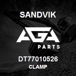 DT77010526 Sandvik CLAMP | AGA Parts