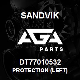 DT77010532 Sandvik PROTECTION (LEFT) | AGA Parts
