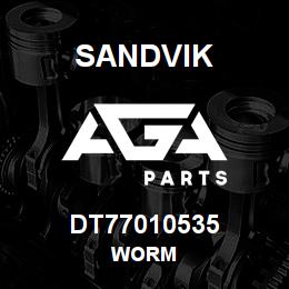 DT77010535 Sandvik WORM | AGA Parts