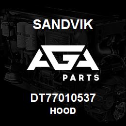 DT77010537 Sandvik HOOD | AGA Parts