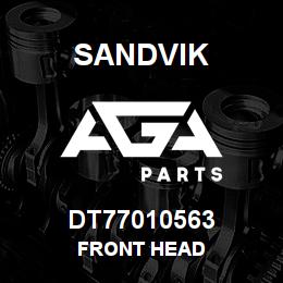 DT77010563 Sandvik FRONT HEAD | AGA Parts