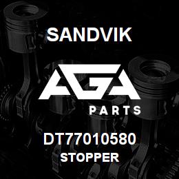 DT77010580 Sandvik STOPPER | AGA Parts
