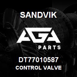 DT77010587 Sandvik CONTROL VALVE | AGA Parts