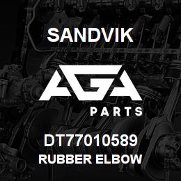 DT77010589 Sandvik RUBBER ELBOW | AGA Parts