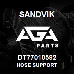 DT77010592 Sandvik HOSE SUPPORT | AGA Parts