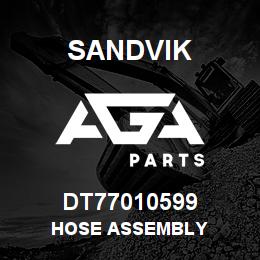 DT77010599 Sandvik HOSE ASSEMBLY | AGA Parts