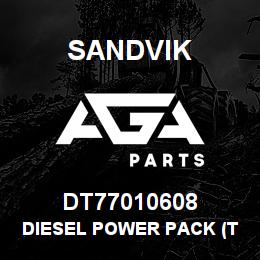 DT77010608 Sandvik DIESEL POWER PACK (T-TEXT) | AGA Parts