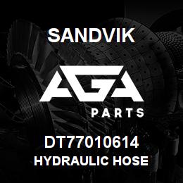 DT77010614 Sandvik HYDRAULIC HOSE | AGA Parts