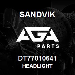 DT77010641 Sandvik HEADLIGHT | AGA Parts
