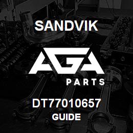 DT77010657 Sandvik GUIDE | AGA Parts