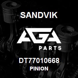 DT77010668 Sandvik PINION | AGA Parts