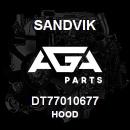 DT77010677 Sandvik HOOD | AGA Parts