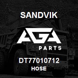 DT77010712 Sandvik HOSE | AGA Parts
