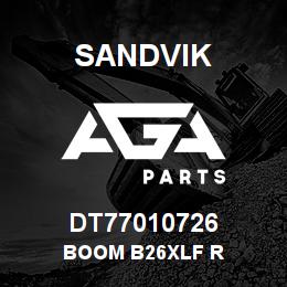 DT77010726 Sandvik BOOM B26XLF R | AGA Parts