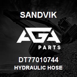 DT77010744 Sandvik HYDRAULIC HOSE | AGA Parts