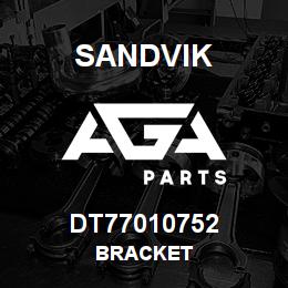 DT77010752 Sandvik BRACKET | AGA Parts