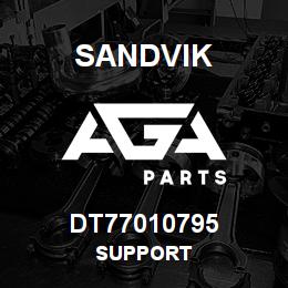 DT77010795 Sandvik SUPPORT | AGA Parts