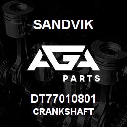 DT77010801 Sandvik CRANKSHAFT | AGA Parts